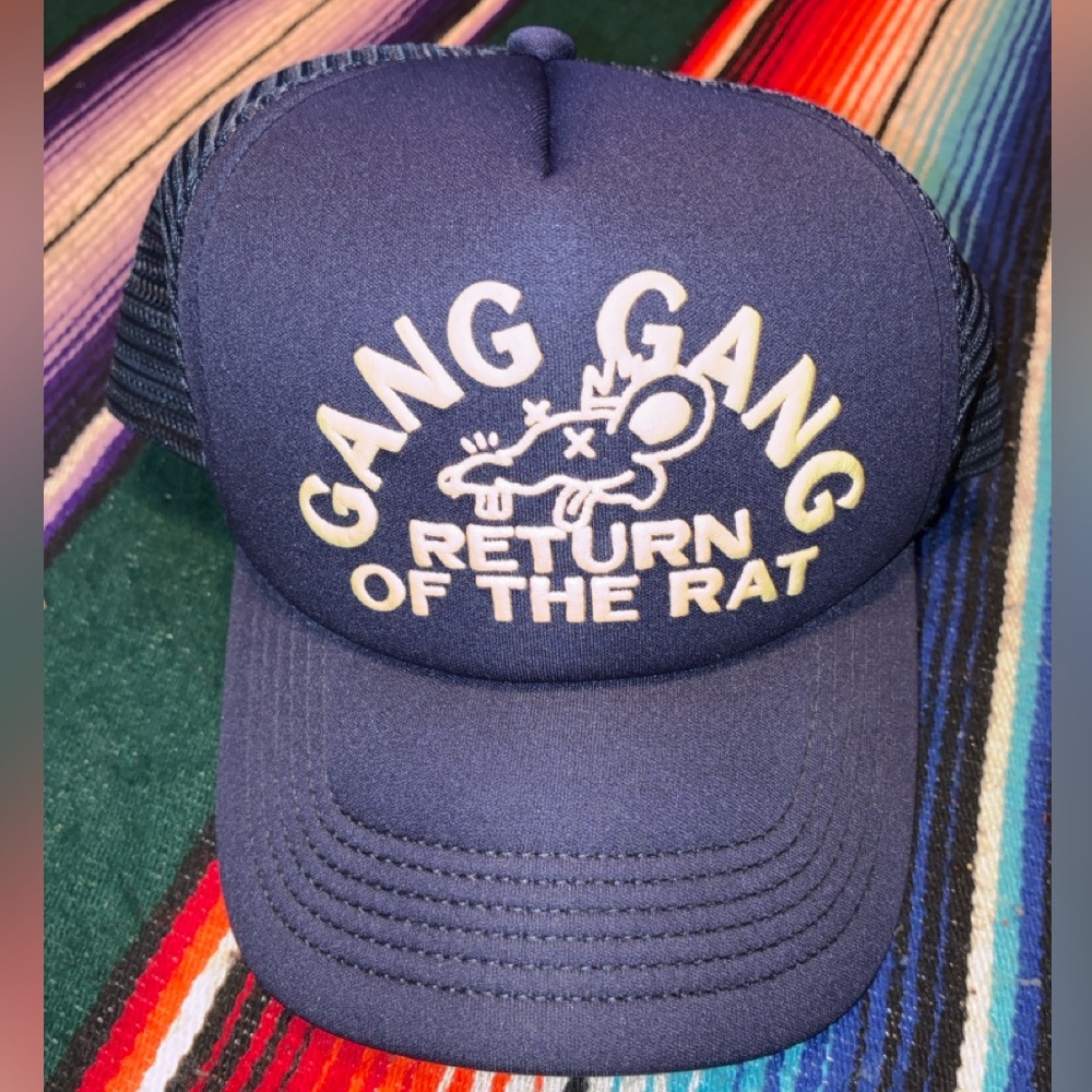 Theo Von Gang Gang Return of the Rat Trucker Hat Podcast Merch Snapback
